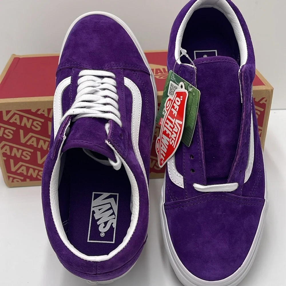 Vans Men's Purple Suede Sneakers Old Skool
Pig Suede Acai
VN0A4BW2BKE - Picture 12 of 16